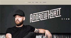 Desktop Screenshot of andrewhyattmusic.com